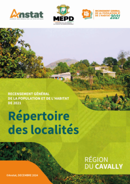 Couverture de Répertoire des Localités - Cavally