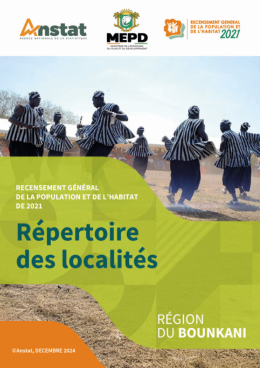 Couverture de Répertoire des Localités - Bounkani