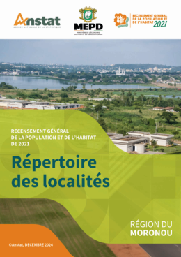Couverture de Répertoire des Localités - Moronou