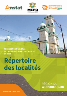 Couverture de Répertoire des Localités - Worodougou