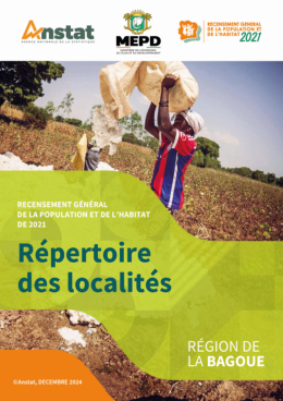 Couverture de Répertoire des Localités - Bagoue
