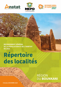Couverture de Répertoire des Localités - Bounkani