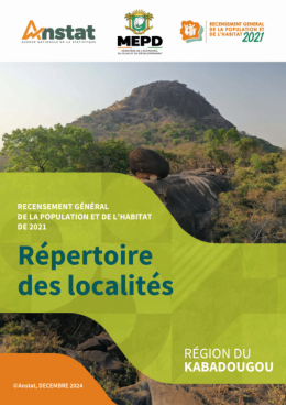 Couverture de Répertoire des Localités - Kabadougou