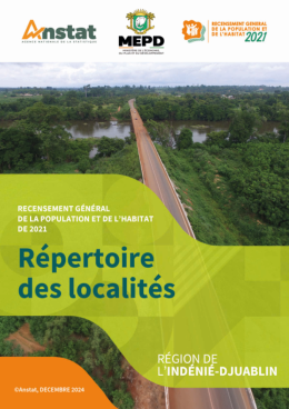 Couverture de Répertoire des Localités - Indénié-Djuablin