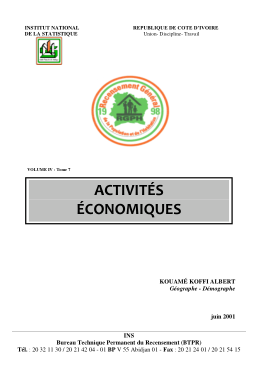 Couverture de A.Tome 07 Activités économiques