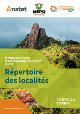 Couverture de Répertoire des Localités - Tonkpi