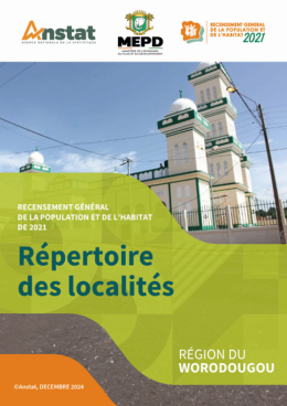 Couverture de Répertoire des Localités - Worodougou