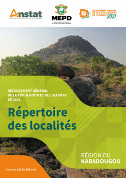 Couverture de Répertoire des Localités - Kabadougou