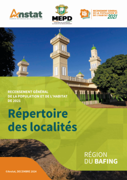 Couverture de Répertoire des Localités - Bafing