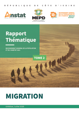 Couverture de Analyses Thématiques - Tome 2 - Migration
