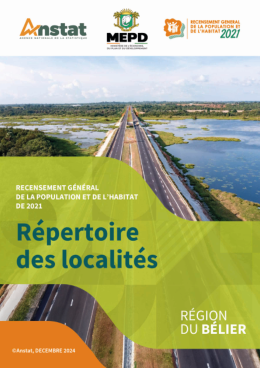 Couverture de Répertoire des Localités - Bélier