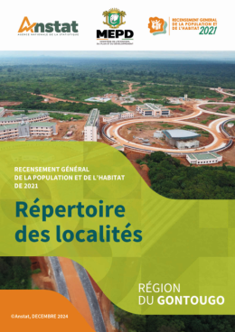 Couverture de Répertoire des Localités - Gontougo