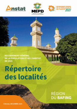 Couverture de Répertoire des Localités - Bafing